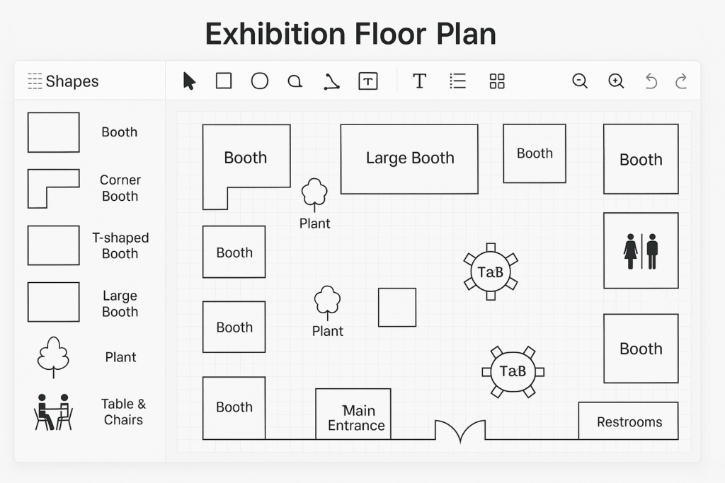 Exhibition Floor Plan Creator